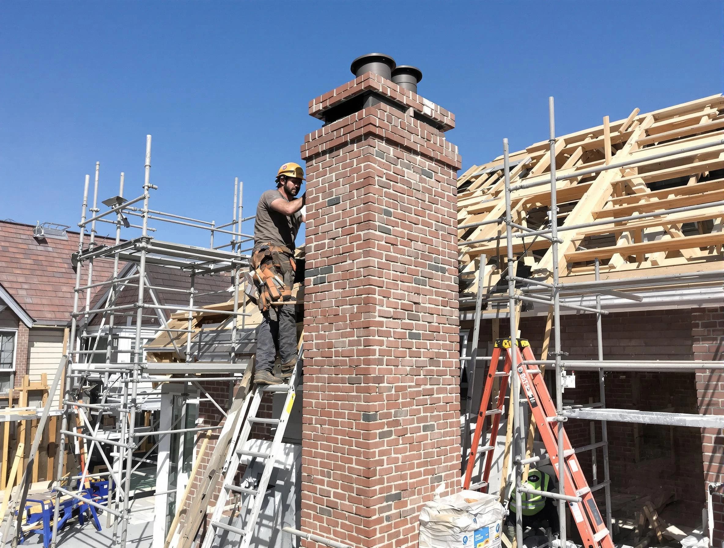 New chimney installation completed by Villa Rica Chimney Sweep in Villa Rica, GA
