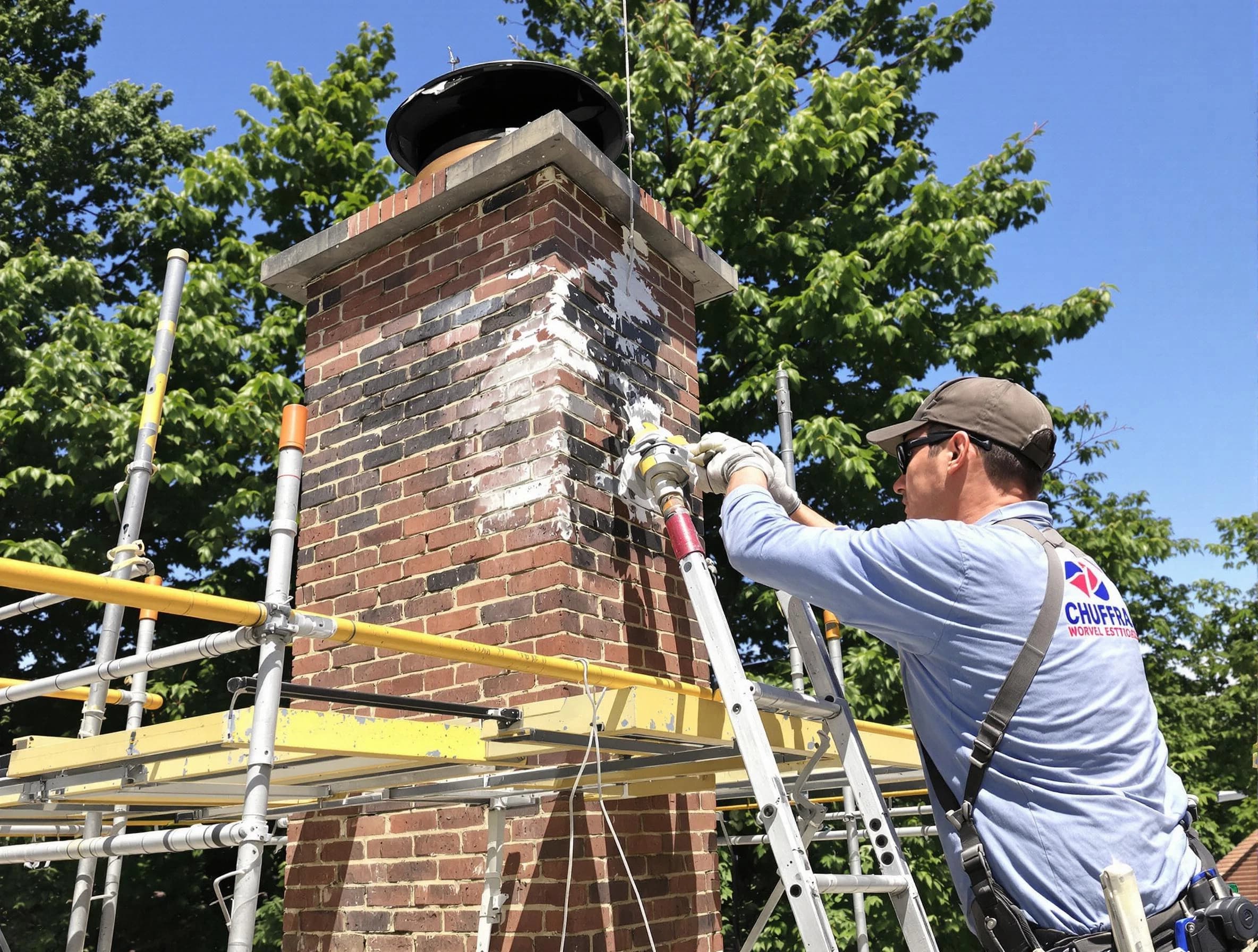 Structural chimney repair by Villa Rica Chimney Sweep in Villa Rica, GA